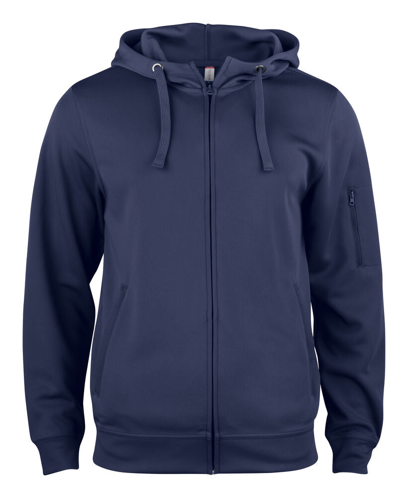 Basic Active Hoody Full Zip-4