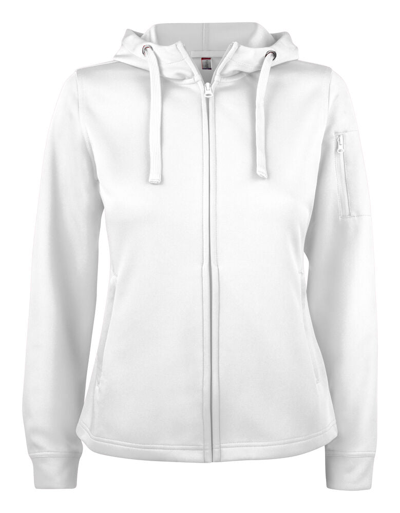 Basic Active Hoody Full Zip Women-1