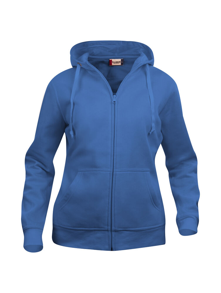 Basic Hoody Full Zip Women-5