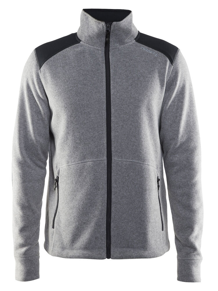 Noble Zip Jacket Heavy Knit Fleece M-2