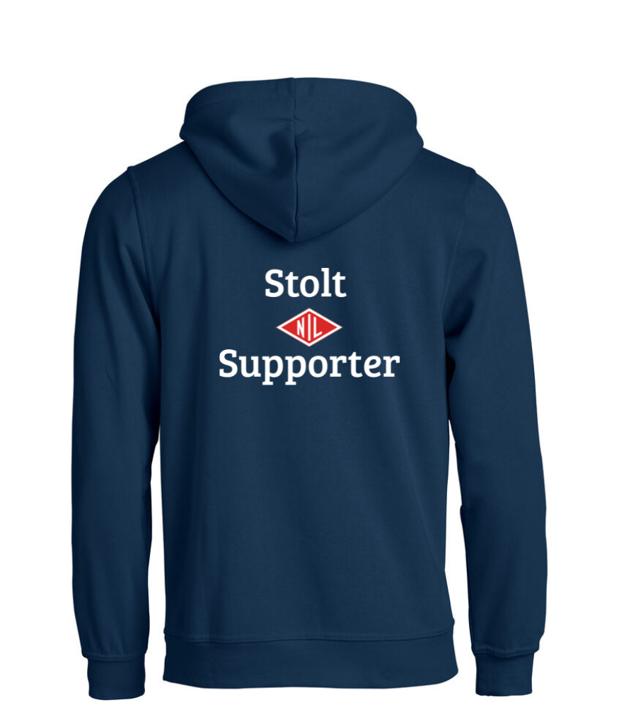 Basic Hoody Stolt Supporter NIL