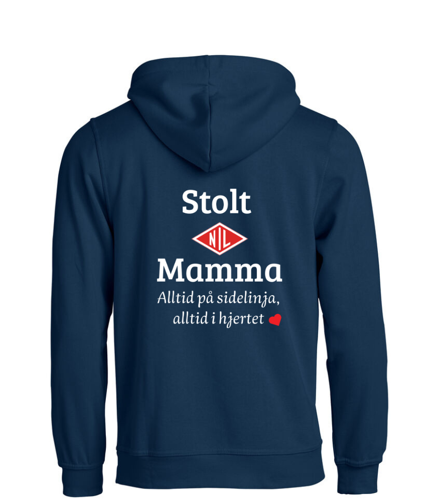 Basic Hoody Stolt Mamma NIL