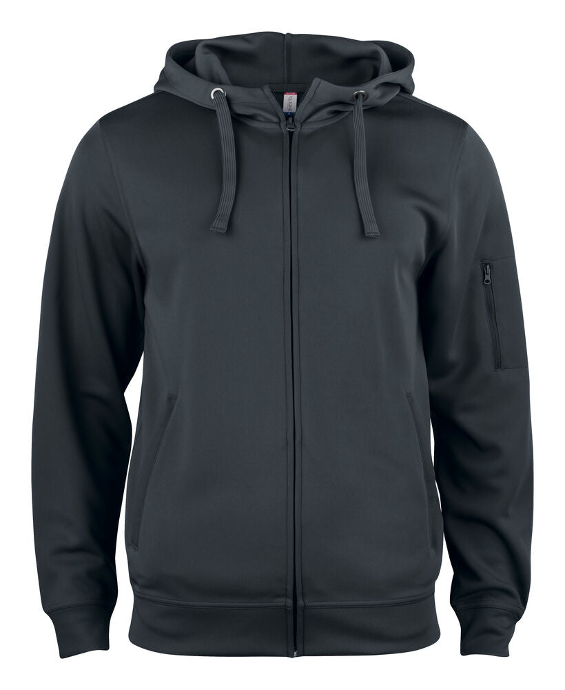 Basic Active Hoody Full Zip-1