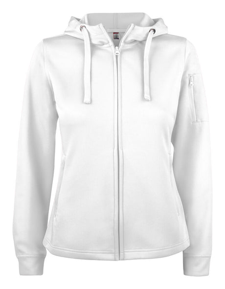 Basic Active Hoody Full Zip Women-1