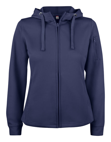 Basic Active Hoody Full Zip Women-0