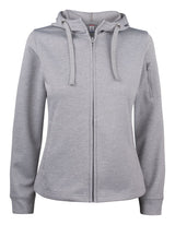 Basic Active Hoody Full Zip Women-4