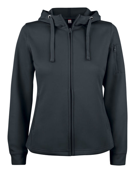 Basic Active Hoody Full Zip Women-5