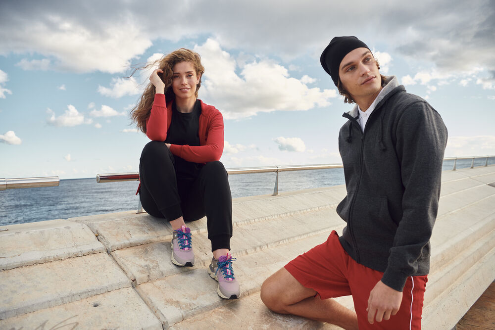 Basic Hoody Full Zip-4