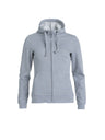 Basic Hoody Full Zip Women-7
