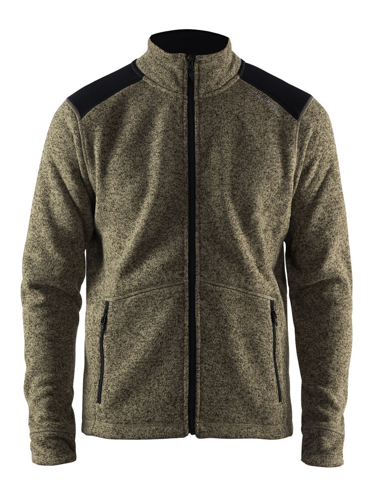 Noble Zip Jacket Heavy Knit Fleece M-1