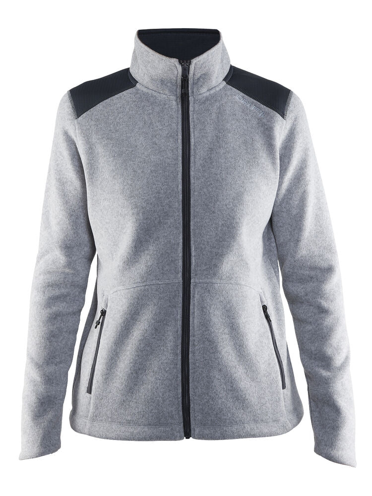 Noble Zip Jacket Heavy Knit Fleece W-0
