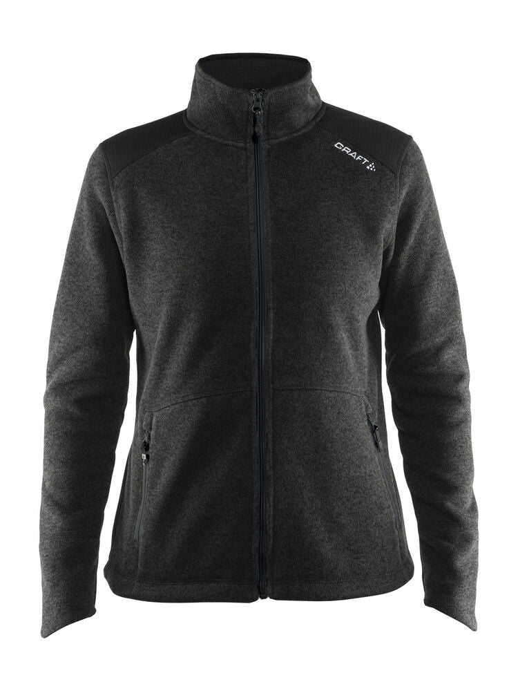 Noble Zip Jacket Heavy Knit Fleece W-2