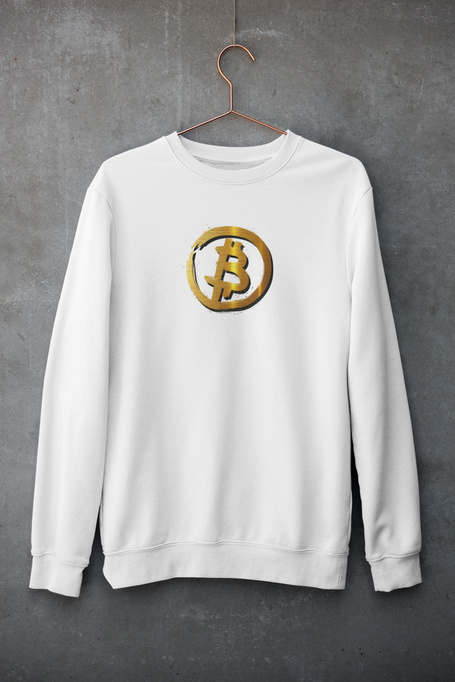 BITCOIN ART CREWNECK (KUNSTVERSJON)