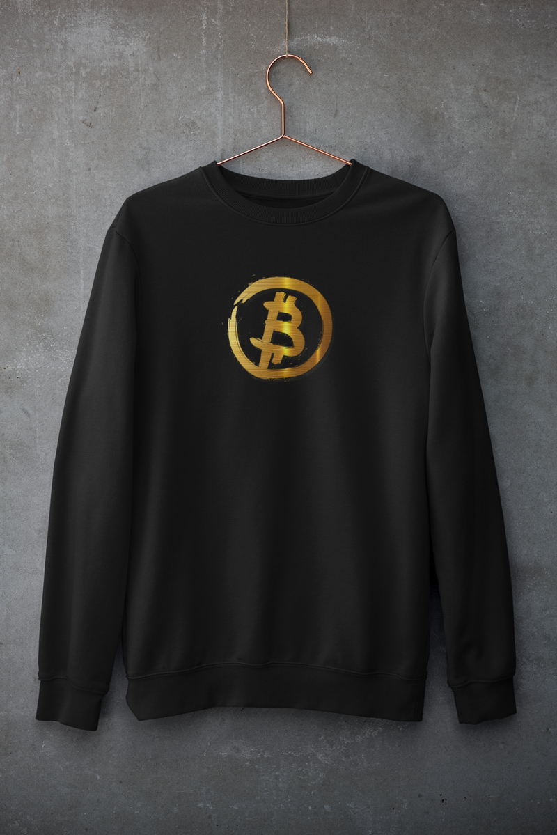 BITCOIN ART CREWNECK (KUNSTVERSJON)